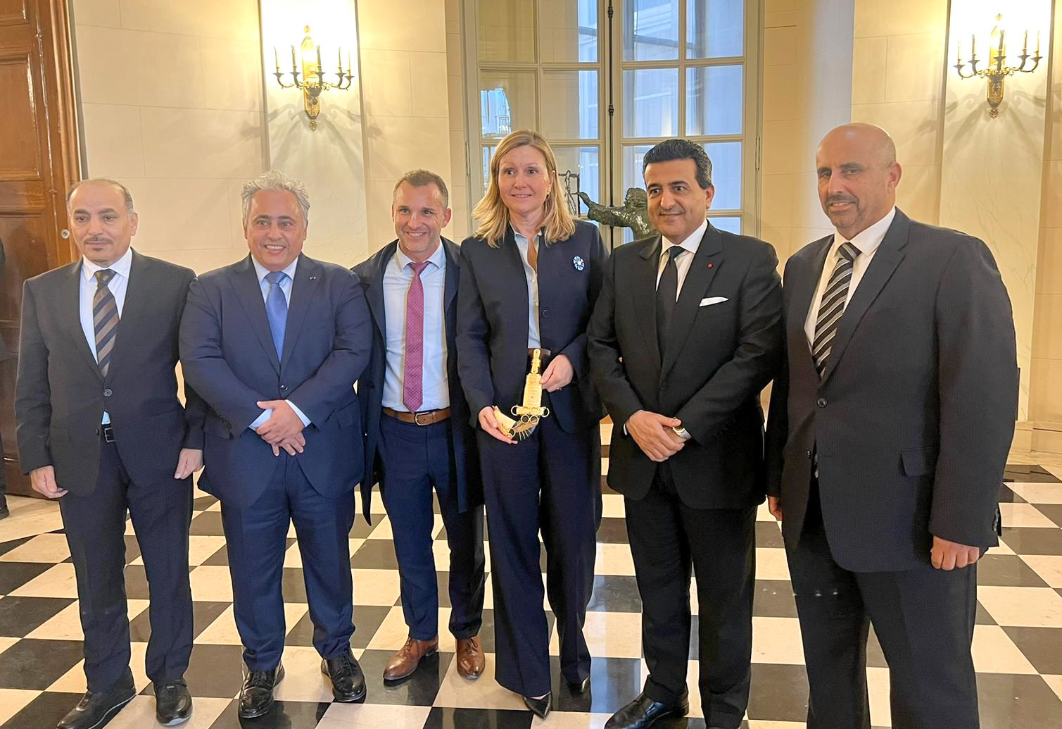 مجموعة الصداقة البرلمانية القطرية الفرنسية بالشورى تجتمع مع رئيسة الجمعية الوطنية الفرنسية 