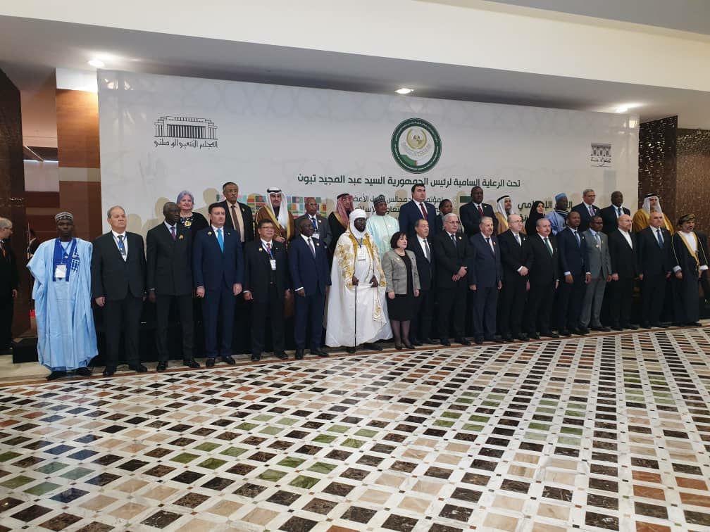 مجلس الشورى يشارك في افتتاح الدورة 17 لمؤتمر اتحاد مجالس التعاون الاسلامي بالجزائر 
