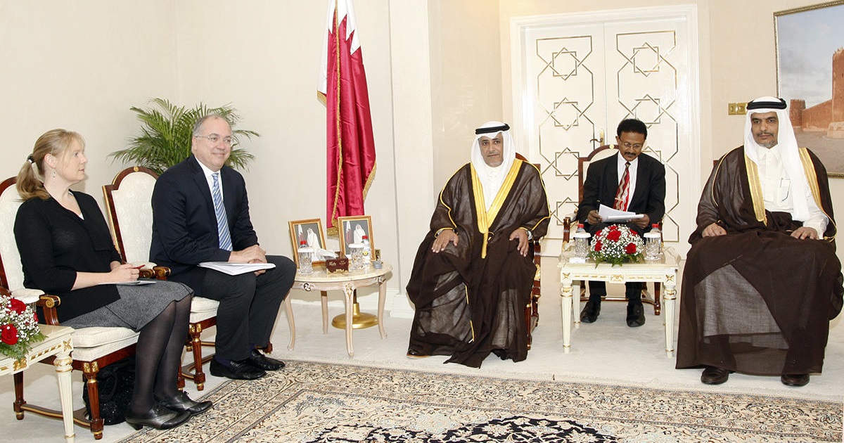 Deputy Speaker of Advisory Council Meets Delegation of World Affairs Councils of America