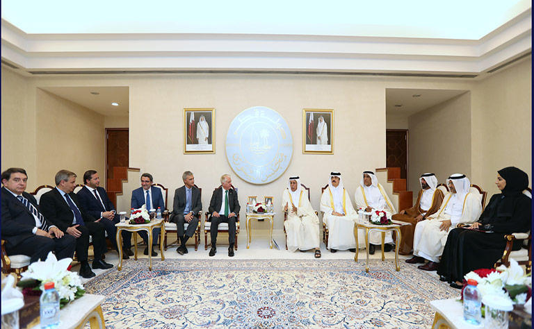 Speaker of Advisory Council Meets Spanish parliamentary delegation