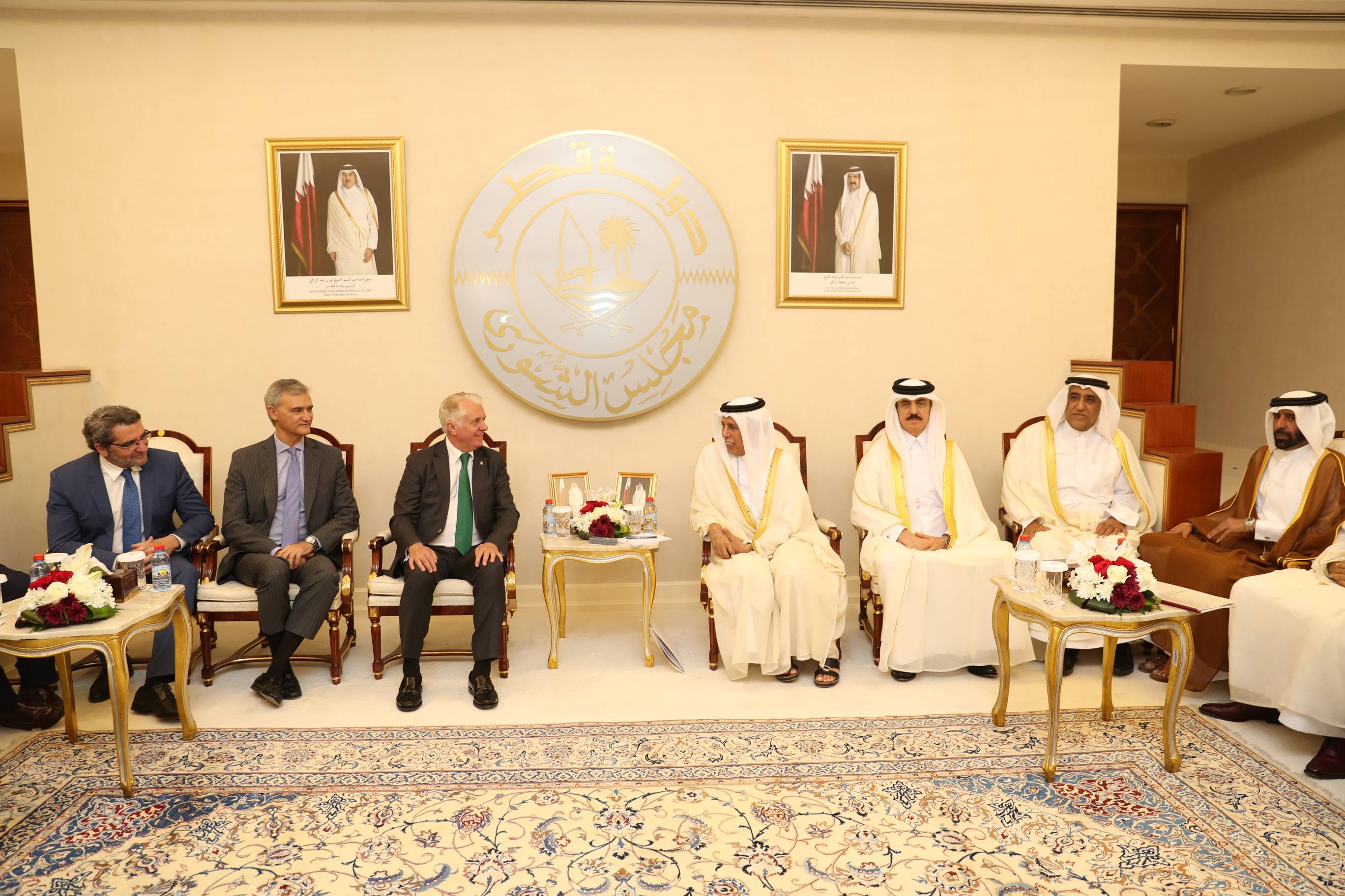 زيارة وفد البرلمان الإسباني