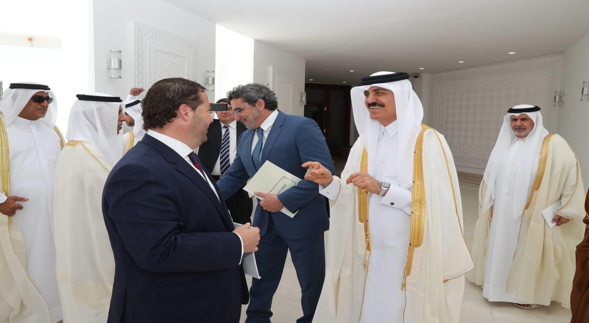Speaker of advisory council meets Spanish Parliamentary delegation