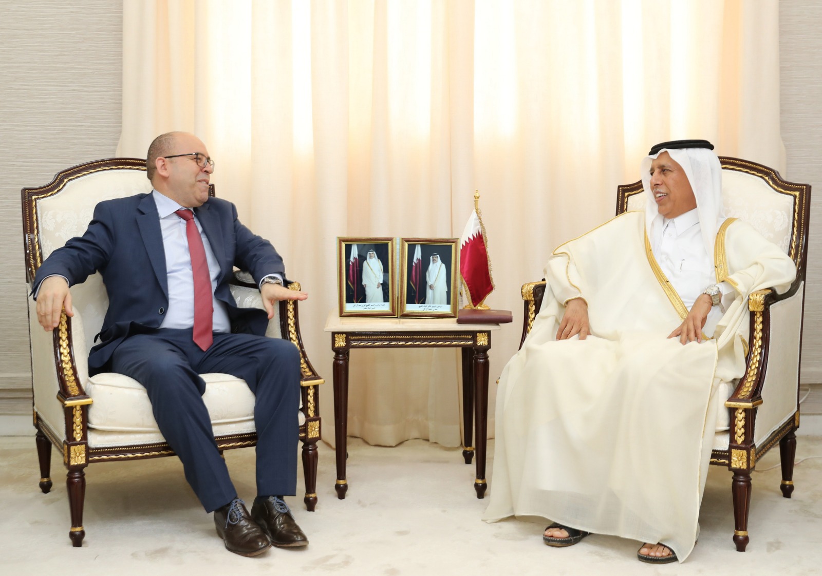 The Shura Council, Speaker of Shura Council Meets Ambassadors of Cyprus