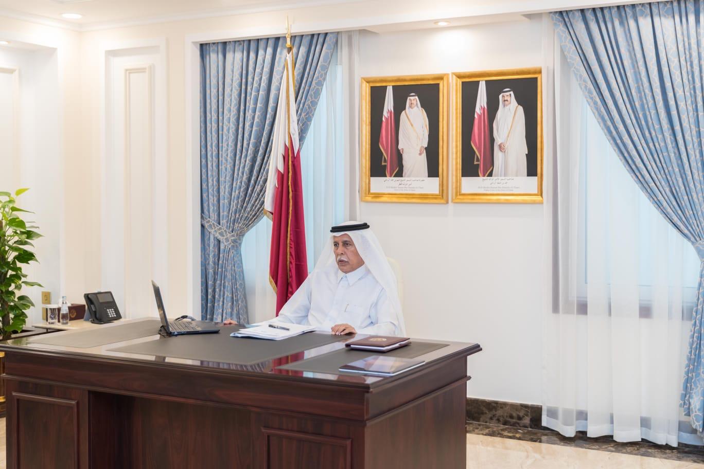 دولة قطر تشارك في المؤتمر الخامس لرؤساء برلمانات العالم