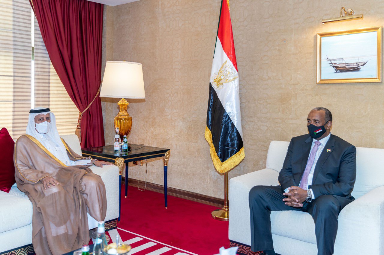 رئيس مجلس السيادة السوداني يستقبل رئيس مجلس الشورى