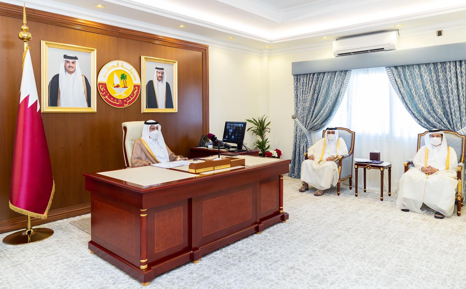 رئيس مجلس الشورى: قطر تقف بكل قوة وصدق ومسؤولية مع القضية الفلسطينية