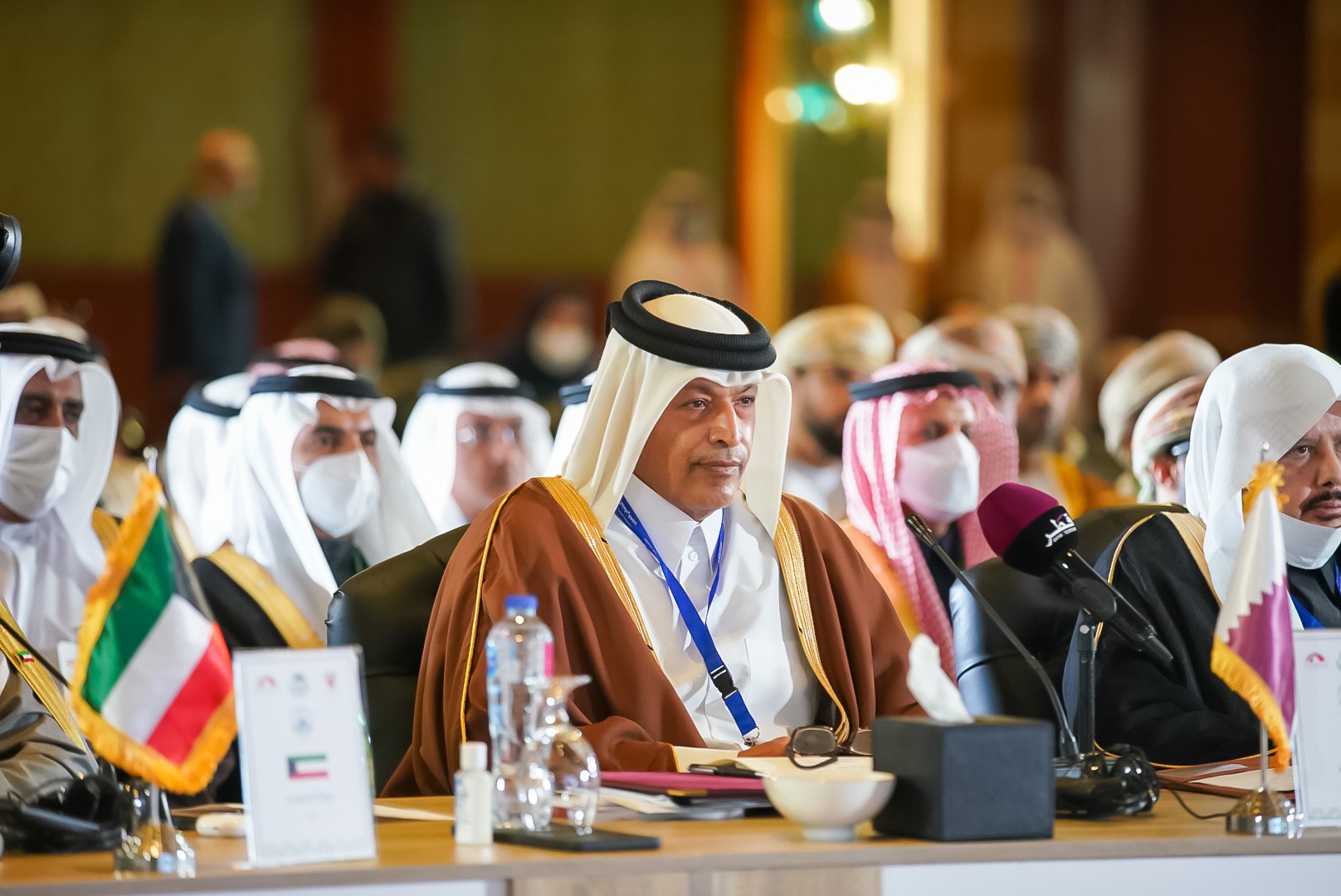 رئيس مجلس الشورى يجدد دعوة دولة قطر لمعالجة جذور المشكلات المفضية للنزاعات والإرهاب