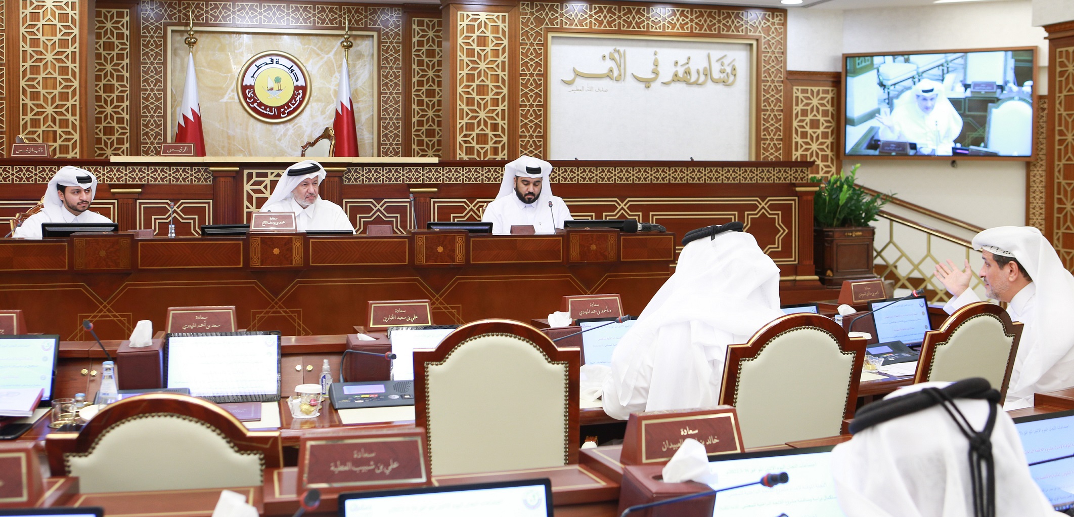 لجنة الشؤون المالية والاقتصادية تواصل مناقشة موضوع القطريين الباحثين عن عمل