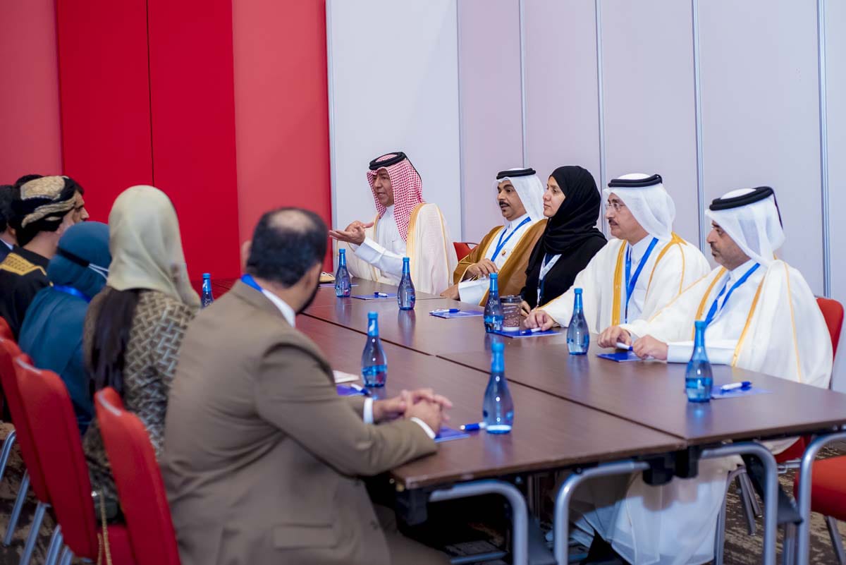 نائب رئيس مجلس الشورى تجتمع مع رئيس مجلس الشورى العماني على هامش الجمعية العامة للاتحاد البرلماني الدولي