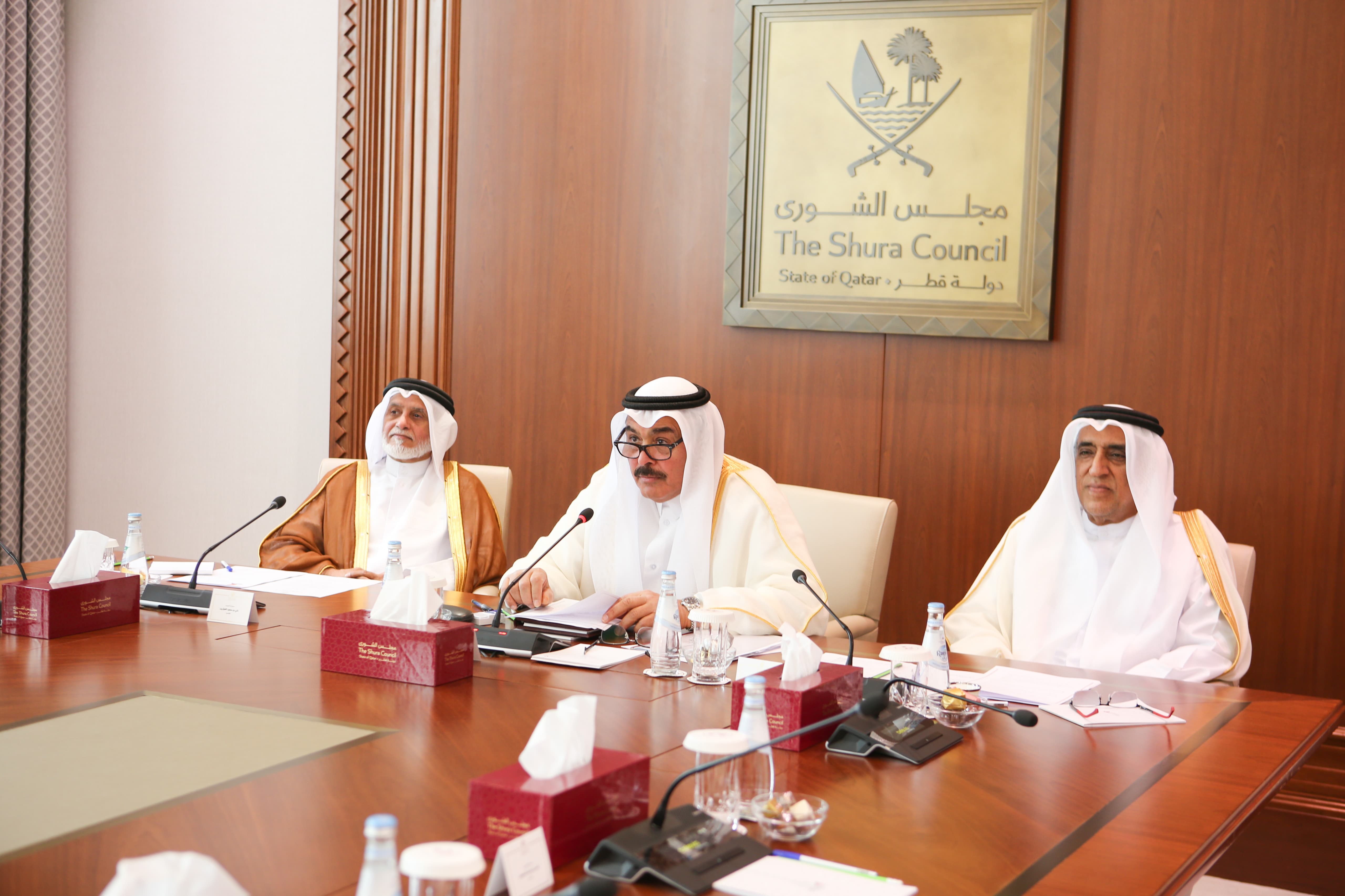 اجتماع مجموعتي الصداقة البرلمانية بين قطر والجزائر
