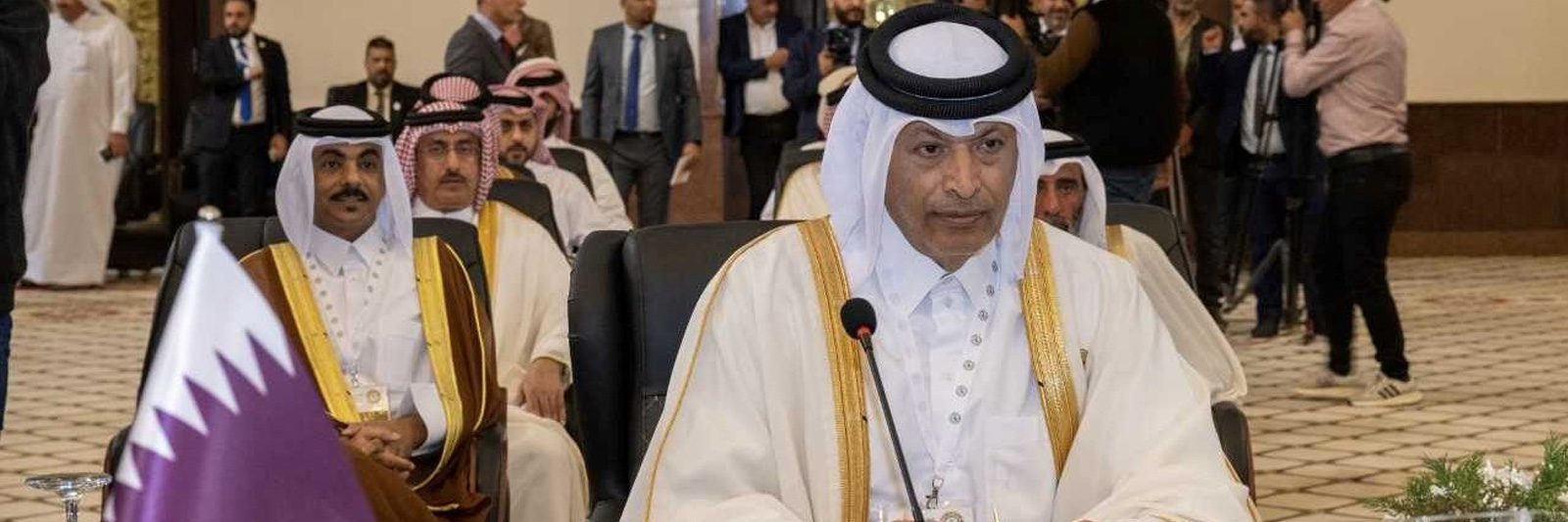 رئيس مجلس الشورى يؤكد على متانة العلاقات القطرية العراقية