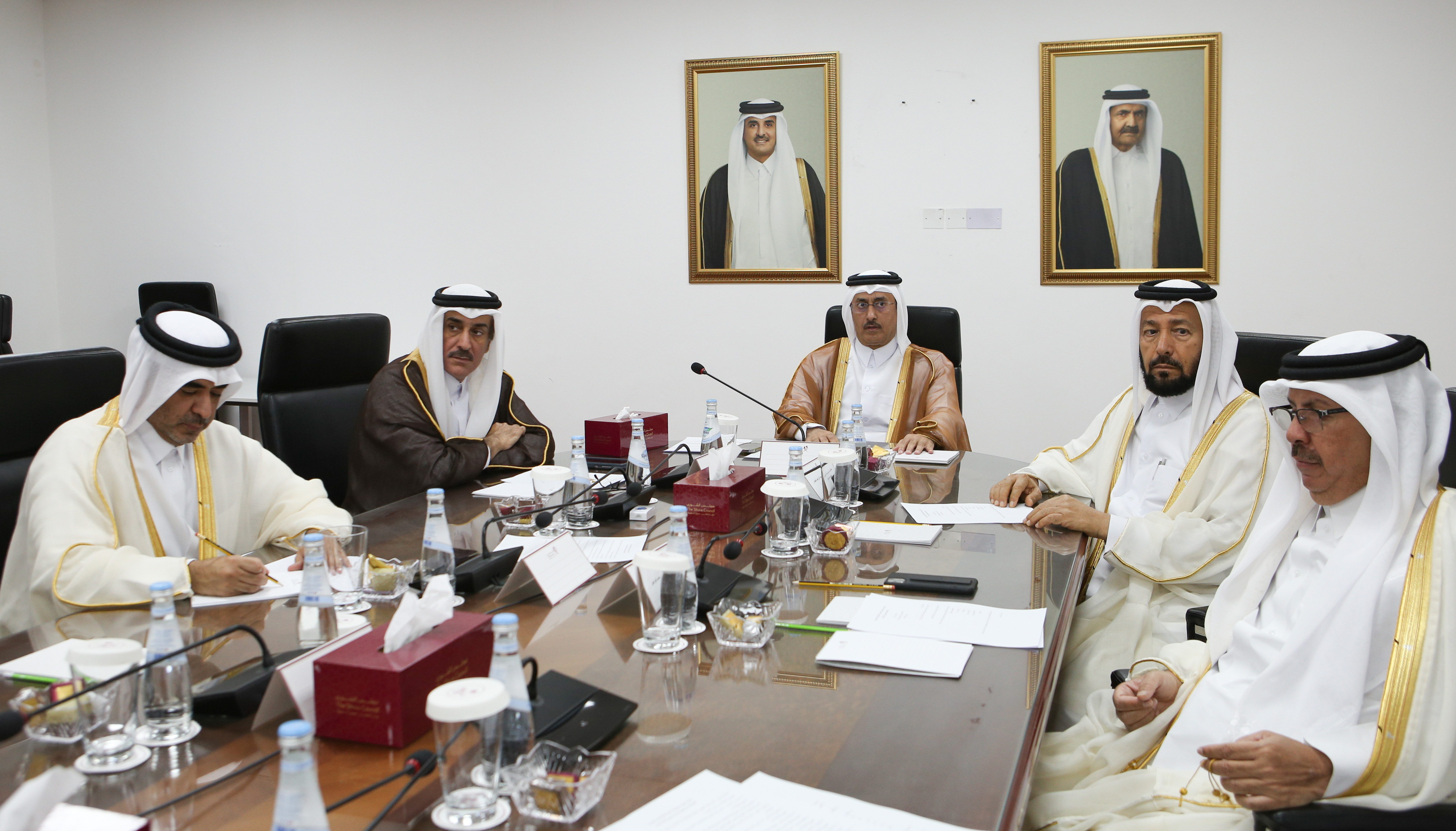 اجتماع مجموعتي الصداقة البرلمانية بين قطر وأوزبكستان