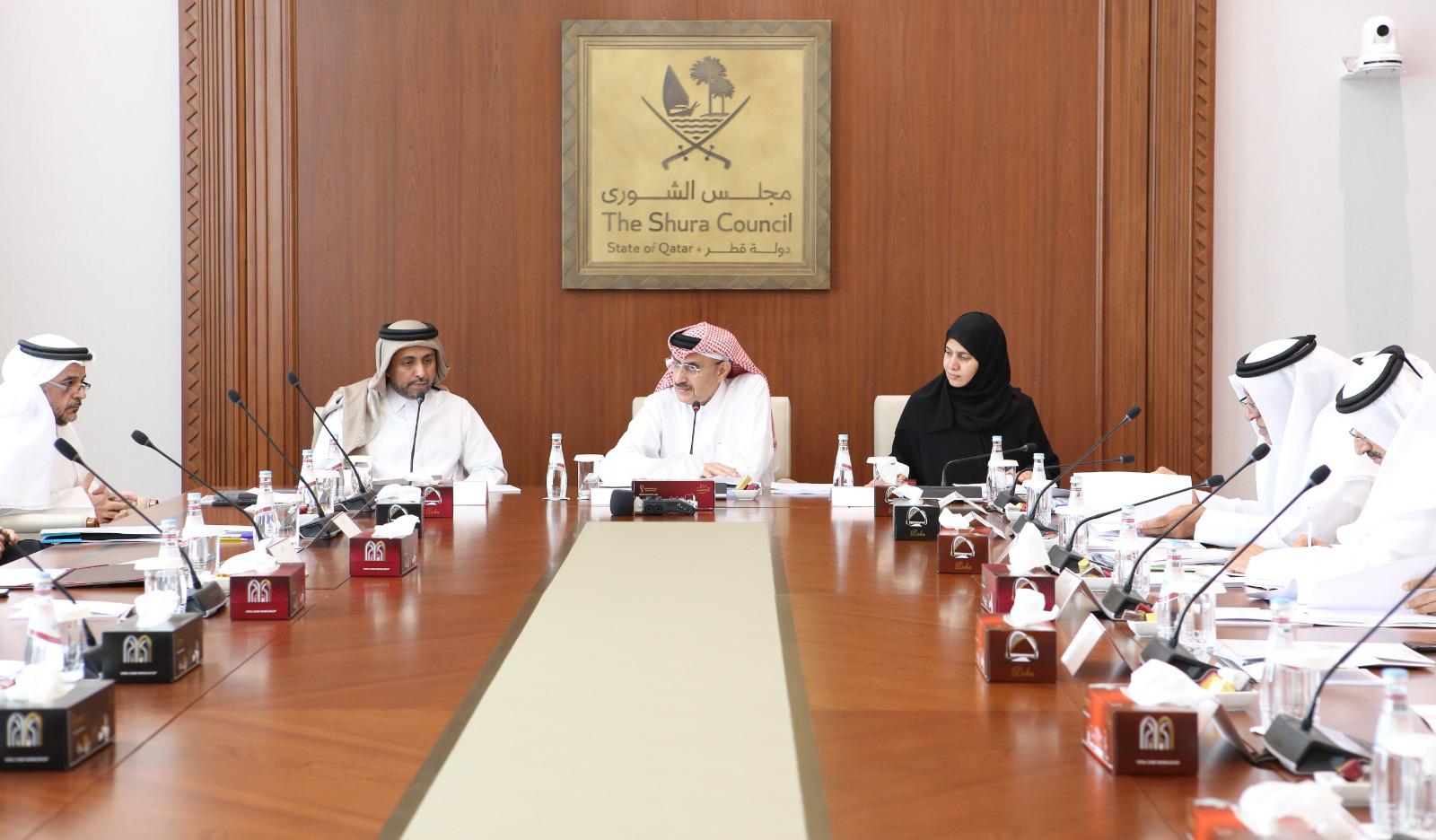 لجنة الشؤون الثقافية والإعلام تناقش أوضاع جامعة قطر بحضور رئيس الجامعة