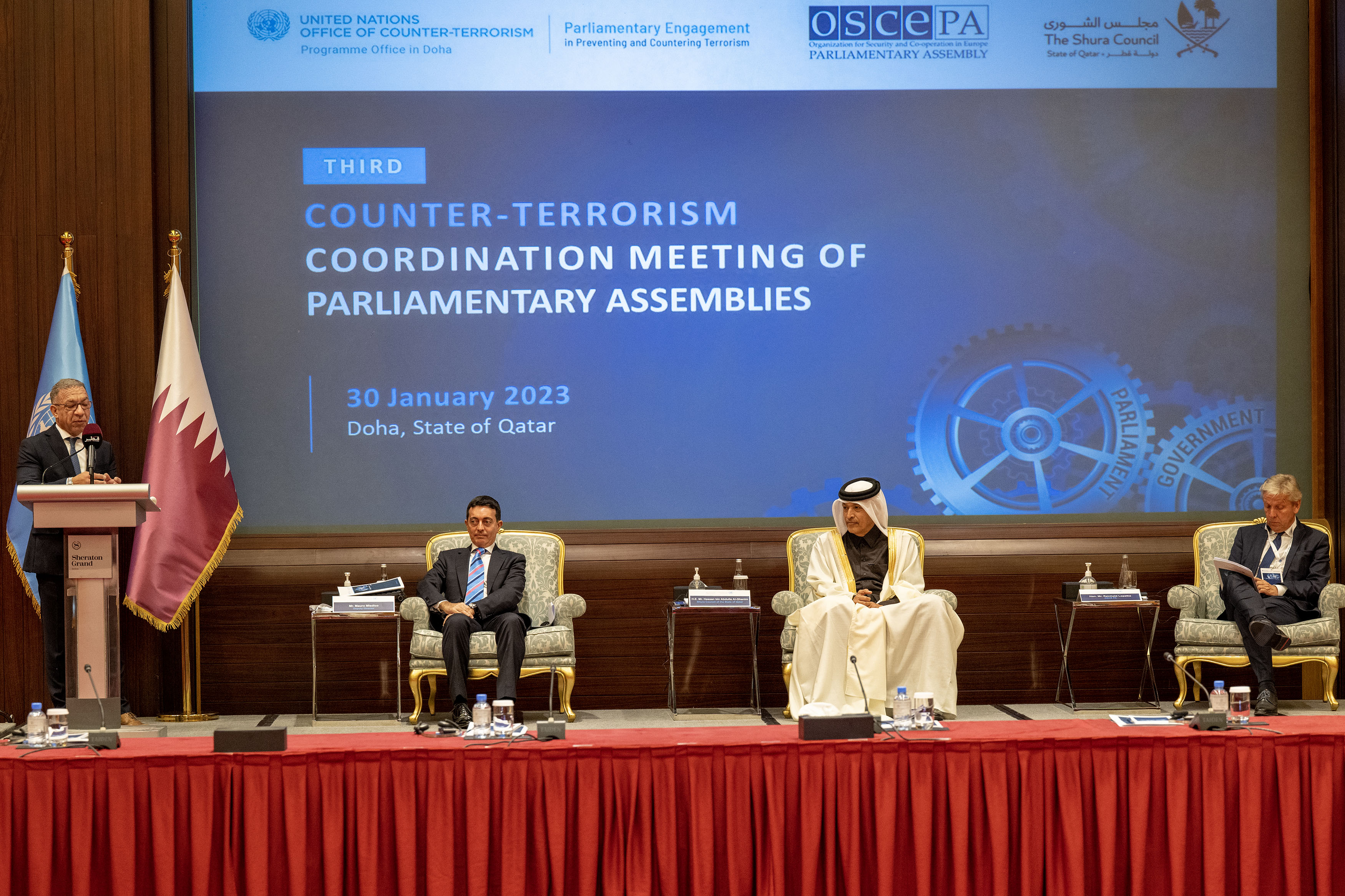 برلمانيون دوليون يثمنون جهود دولة قطر في مكافحة الإرهاب ومنع التطرف