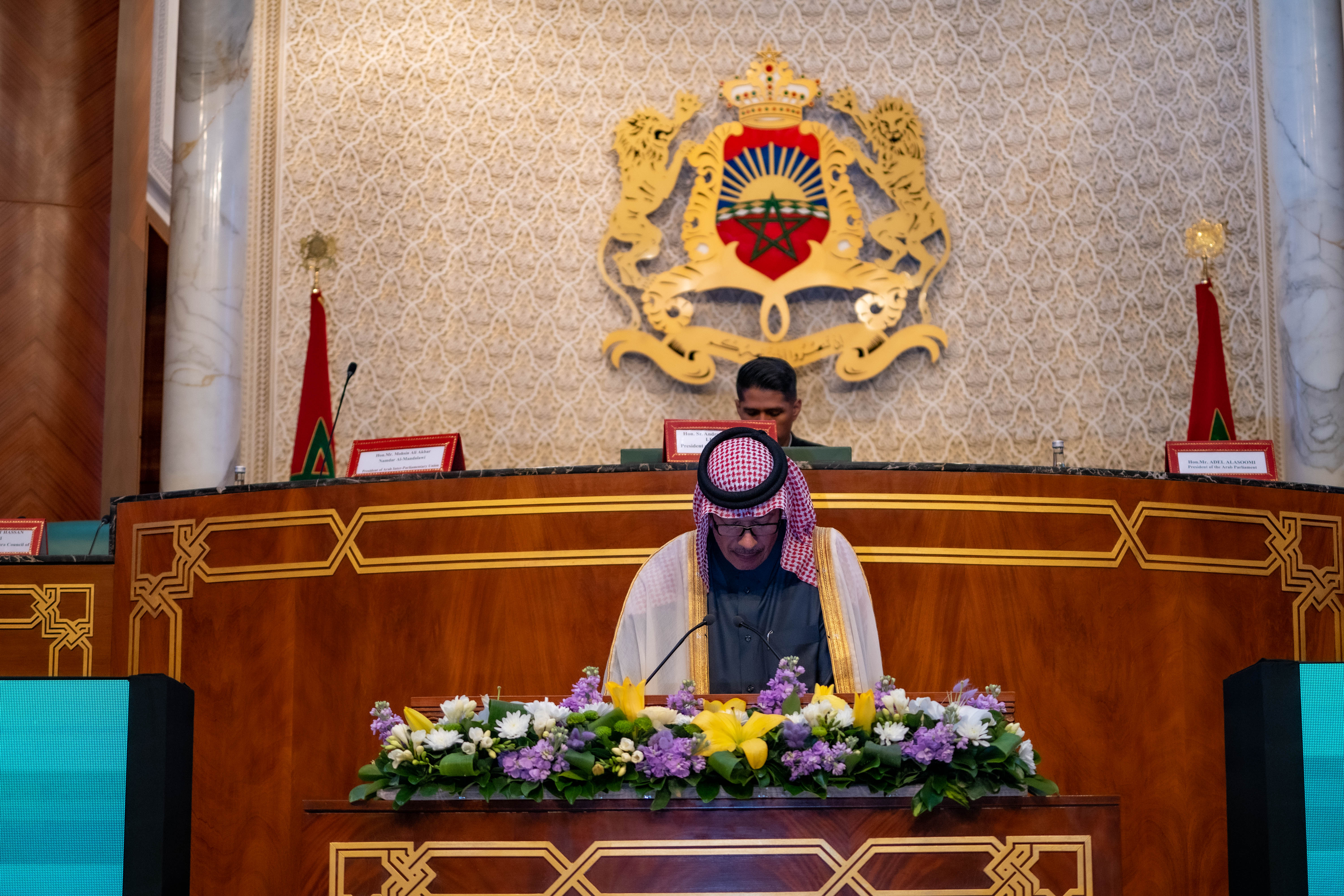 نائب رئيس مجلس الشورى تعقد عدة اجتماعات على هامش المؤتمر البرلماني بالرباط