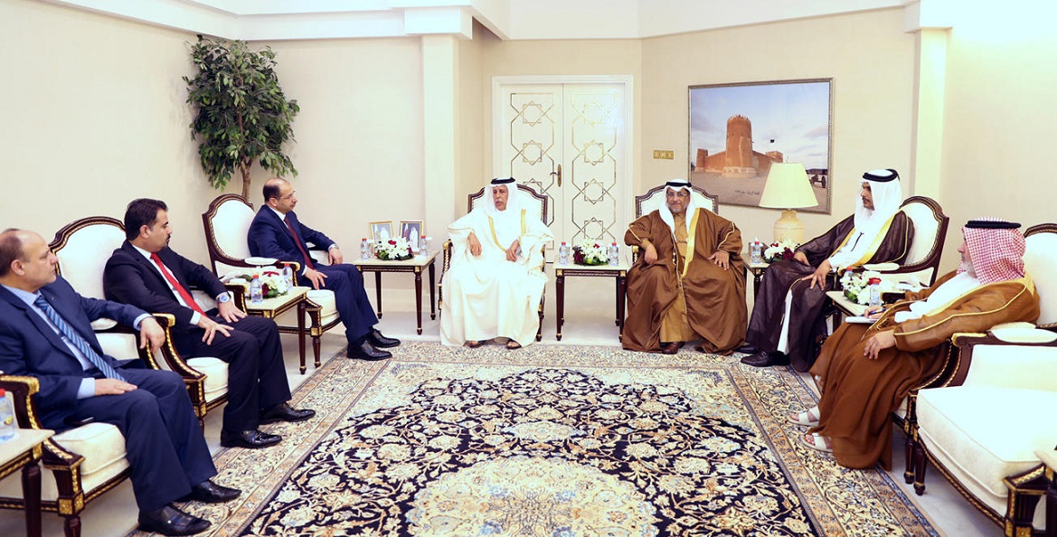 رئيس مجلس الشورى يجتمع مع رئيس مجلس النواب العراقي