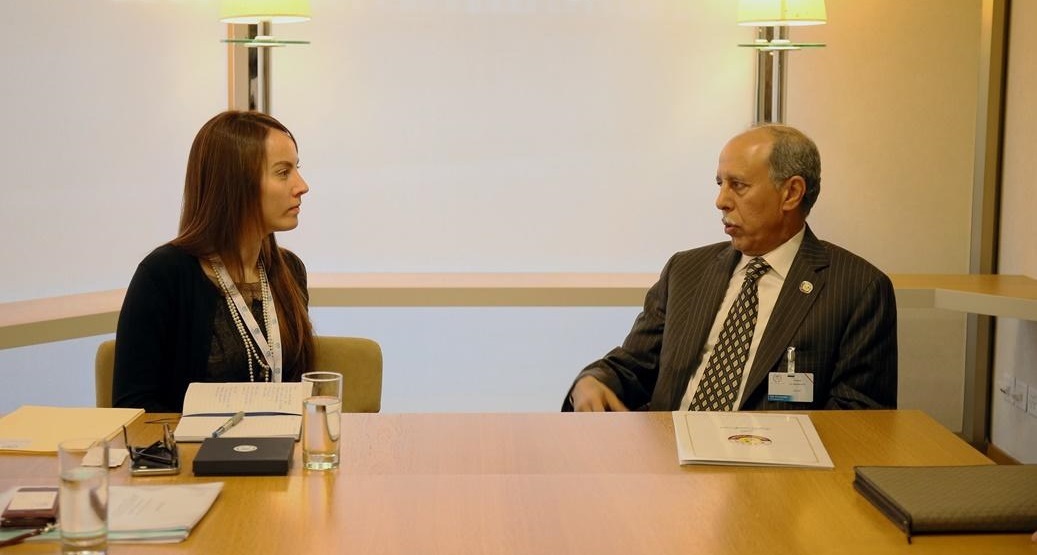 رئيس مجلس الشورى يجتمع مع رئيسة البرلمان الدولي